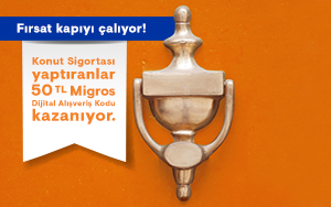 Evim Güvende Kampanyası Migros Hediye Çeki Kazandırıyor!